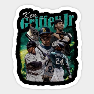 Ken Griffey Jr Vintage Sticker